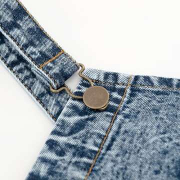 Jeanerlor Denim Work Apron for Women - Stylish & Durable