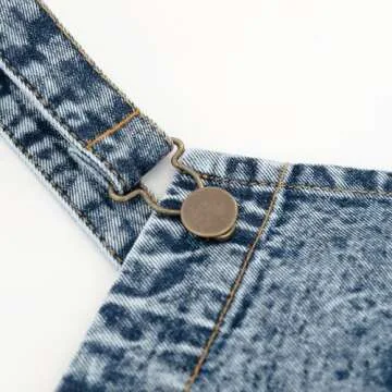 Jeanerlor Denim Work Apron for Women - Stylish & Durable