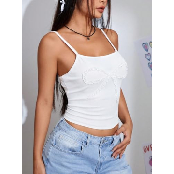 Shop SweatyRocks Lace Crop Tank Top for Women
