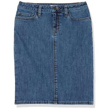Amazon Essentials Women's Classic 5-Pocket Denim Skirt