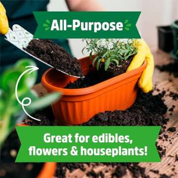 Back to the Roots Organic Potting Mix - Peat-Free and Nutrient-Rich