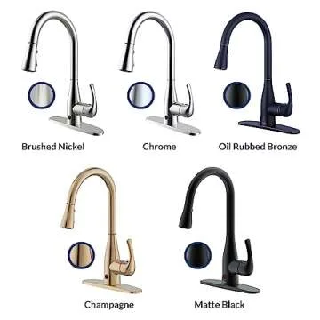 Bio Bidet Touchless Kitchen Faucet with Pull Down Sprayer