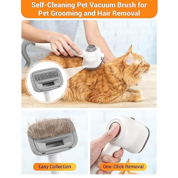 Simple Way Grooming Vacuum 6 in 1 Kit for Easy Pet Grooming