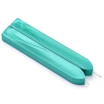 Yoption Sealing Wax Sticks with Wicks Antique Fire Manuscript Sealing Wax for Wax Seal Stamp (Green)