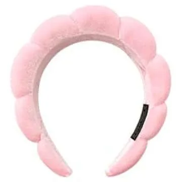 Aisharery Women's Face Wash Bubble Soft Hair Band Spa Headband Skincare Hair Band Fluffy Non slip Hair Accessories