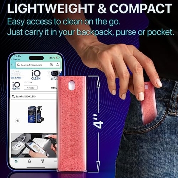 IO CLEAN Mini Screen Cleaner for All Devices - Eco-Friendly & Compact