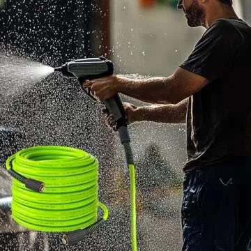 50FT Kink Resistant Pressure Washer Hose for Optimal Performance