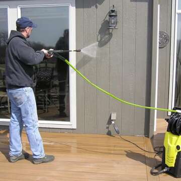 50FT Kink Resistant Pressure Washer Hose for Optimal Performance