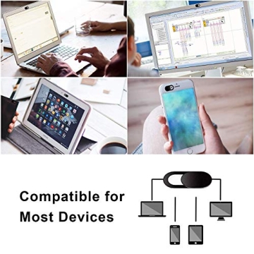 Elimoons Webcam Cover Slide for Ultimate Privacy Protection
