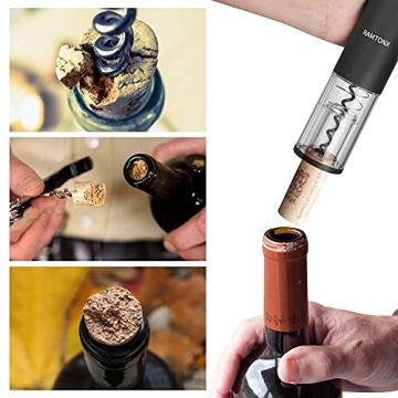 Easy Electric Wine Bottle Opener with Foil Cutter
