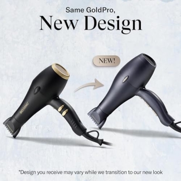 Bio Ionic GoldPro Hair Dryer – Ultra-Light & Powerful Styling Tool