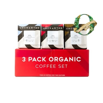 Single-Origin Organic Coffee Beans Gift Box - 3 Pack Explorer Set