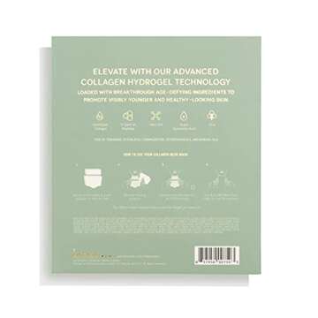 Karuna Skin - COLLAGEN Decollete & Neck Hydrogel Mask, 2-Piece Deeply Moisturizing Wrinkle Patches, Age-Defying, Hydrating & Rejuvenating, Targets Fine Lines & Wrinkles, 1 Pack