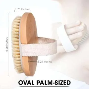 Opaz Dry Body Brush Set for Smooth Skin and Cellulite