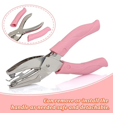 Handheld Craft Punch Set - Versatile Tag Punchers for DIY