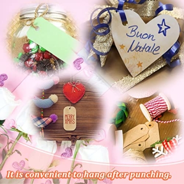 Handheld Craft Punch Set - Versatile Tag Punchers for DIY