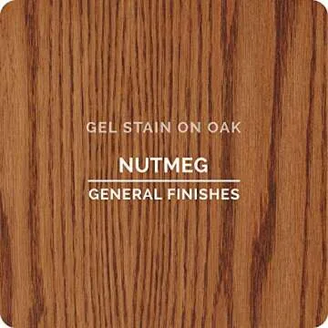 General Finishes Oil Base Gel Stain Nutmeg 1 Quart