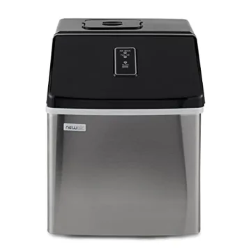 Newair Compact Silver Ice Maker - Quick & Portable