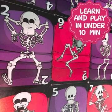 Couch Skeletons Card Game - Quick and Easy 2 Player Game by The Dusty Top Hat
