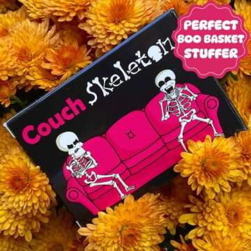 Couch Skeletons Card Game - Quick and Easy 2 Player Game by The Dusty Top Hat
