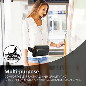 CXWMZY Fanny Packs for Women & Men - Stylish and Practical Waist Bag