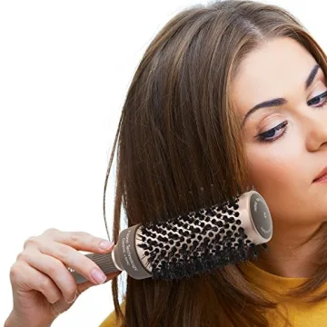 FIXBODY Round Hair Brush for Effortless Blow Drying and Styling