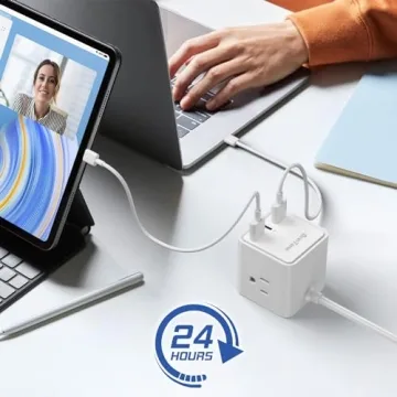 AnnTane 30W Fast Charging USB C Power Strip for Everyone