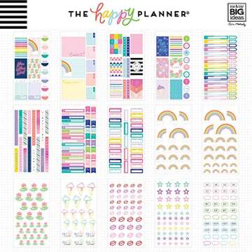 Happy Planner Neon Lights Sticker Book for Creatives