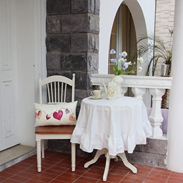 Stylish Watercolor Love Heart Throw Pillow Cover