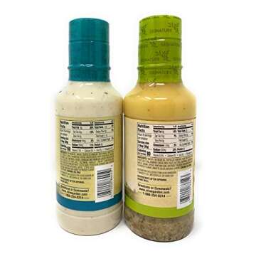 Olive Garden Signature Italian Dressing (16 fl oz) Olive Garden Parmesan Ranch Dressing (16 fl oz)! (2 Pack) Salad Dressing! Delicious Salad Dressing!