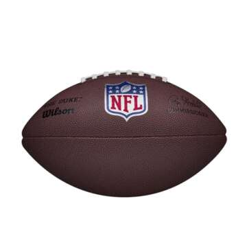 Wilson Duke NFL Replica Football - Authentic Leather Game Ball