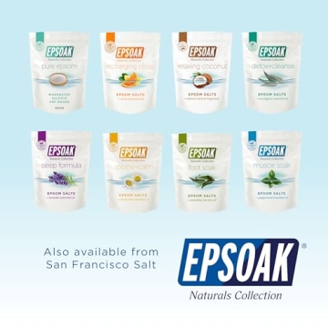 Minera Dead Sea Salt, 100% Pure & Natural, 5 lbs. Fine Grain (0-1.7 mm) Bulk Bag, Easily Dissolving Dead Sea Salts for Soaking & Bathing, Skin Nourishing Fine Sea Salt, Unscented