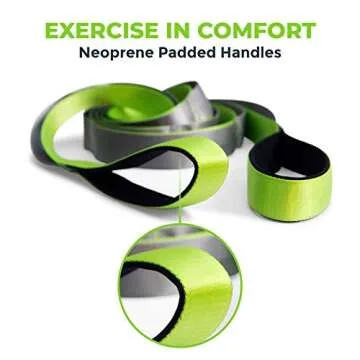 Gradient Fitness Stretching Strap - Durable Therapy Equipment