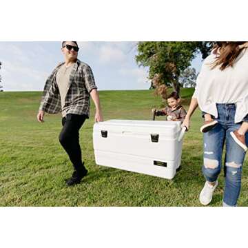 Igloo Marine Ultra 94 Quart Cooler, White