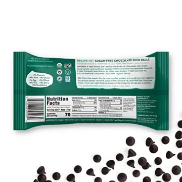 Pascha Organic Keto 70% Cacao Sugar-Free Chocolate Chips