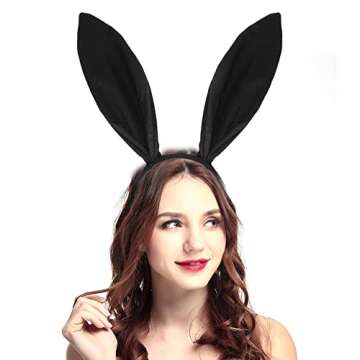 Bunny Ears Headband for Parties and Cosplay Costumes