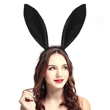 Bunny Ears Headband for Parties and Cosplay Costumes