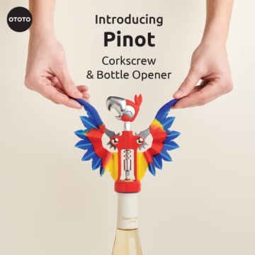 Parrot Wing Corkscrew - Unique Wine Bottle Opener