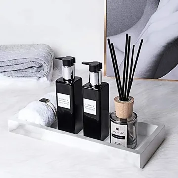 PLYFUNS Mini Vanity Tray for Stylish Home Organization