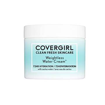 COVERGIRL Clean Fresh Skincare Weightless Water Cream, 2.0 Oz