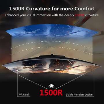 Z-Edge 30 Inch 200Hz Curved Gaming Monitor Unmatched Performance!