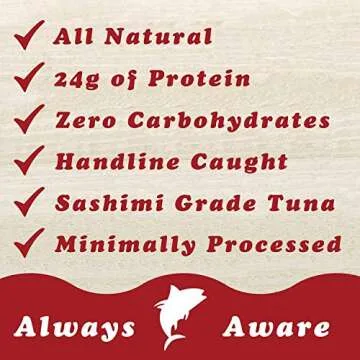 Itsumo Foods Wild Ahi Tuna Packets in Coconut Oil - Keto Friendly