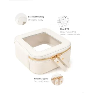 Mini Clear Makeup Pouch - TSA Approved Travel Organizer
