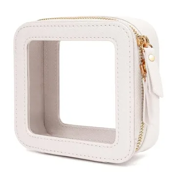 Mini Clear Makeup Pouch - TSA Approved Travel Organizer