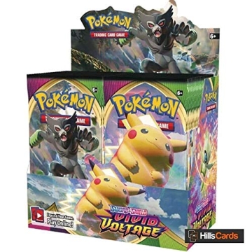 Pokémon Sword & Shield Vivid Voltage Booster Box - Collect All