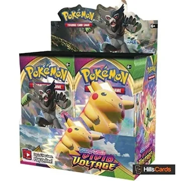 Pokémon Sword & Shield Vivid Voltage Booster Box - Collect All