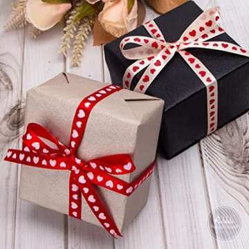 Vibrant Ribbli Valentine’s Day Ribbon for Gift Wrapping