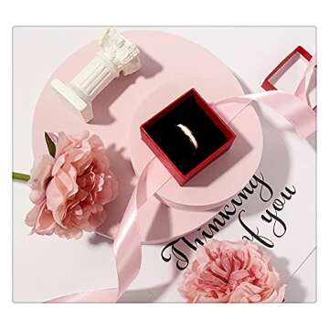 GISELA D 3Pcs Round Foam Stereo Geometric Photography Props Set Building Three-dimensional Shooting Backdrop Indoor Posing Photo Decor Background Ornament (Pink)