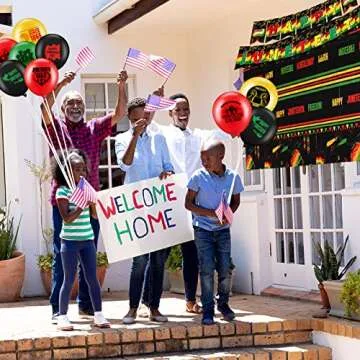 Happy Juneteenth Day Party Decoration Set – 187 Pieces