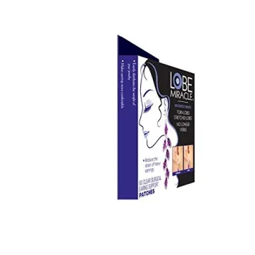 Lobe Miracle Clear Earring Support Patches for Sagging Ears